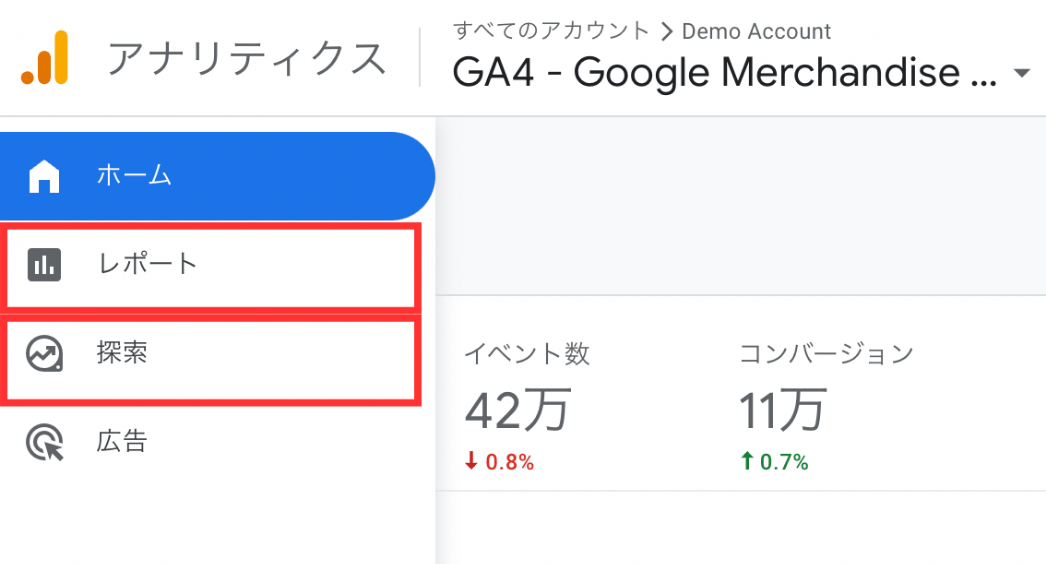 レポートの種類