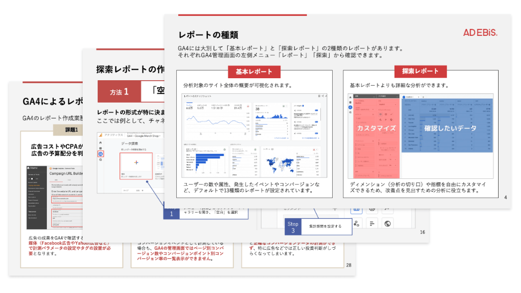GA4レポート完全攻略ガイドキャプチャ